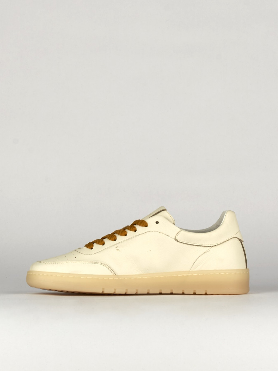 Sneakers pelle bianco