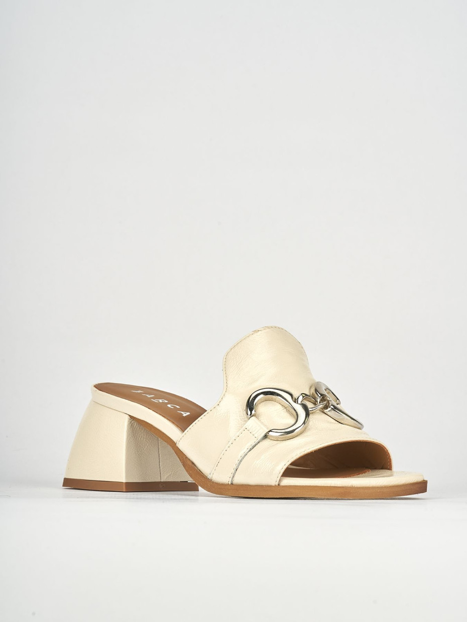 Ciabatte tacco 5 cm outlet