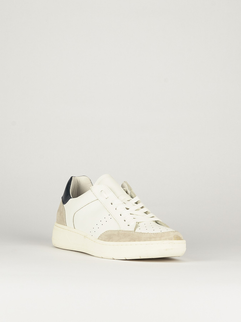 Sneakers pelle blu