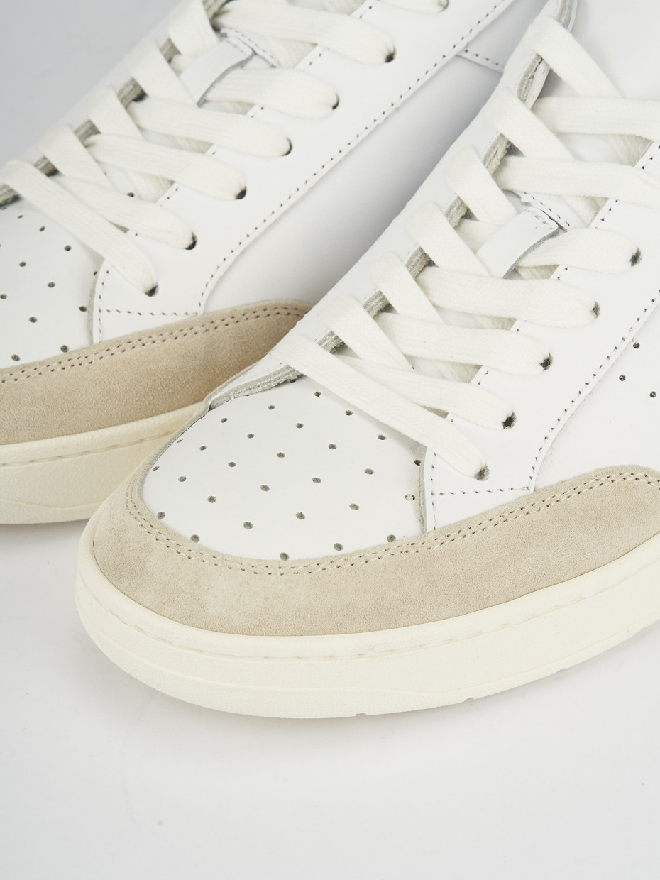 Sneakers pelle bianco