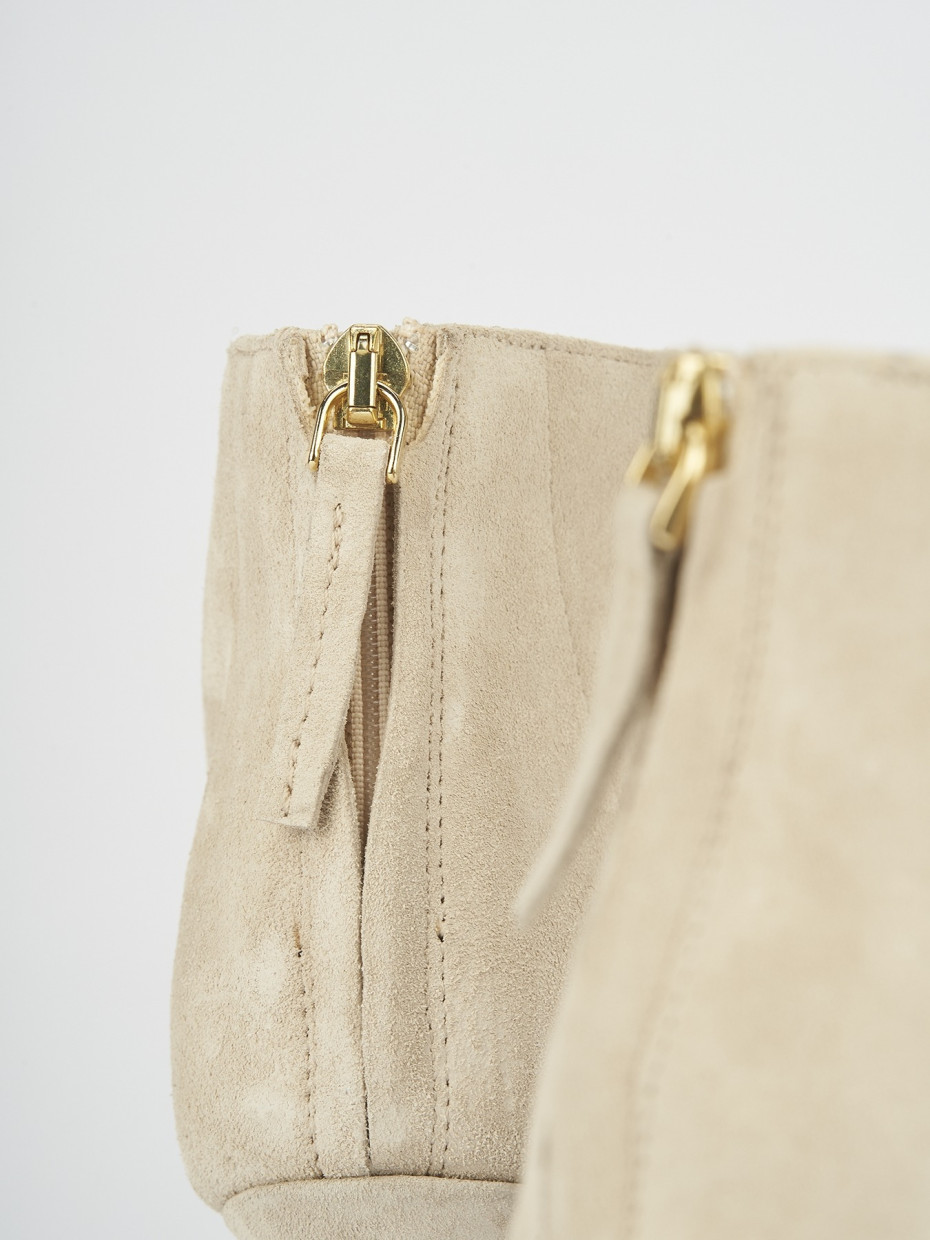 Tronchetto 2024 camoscio beige