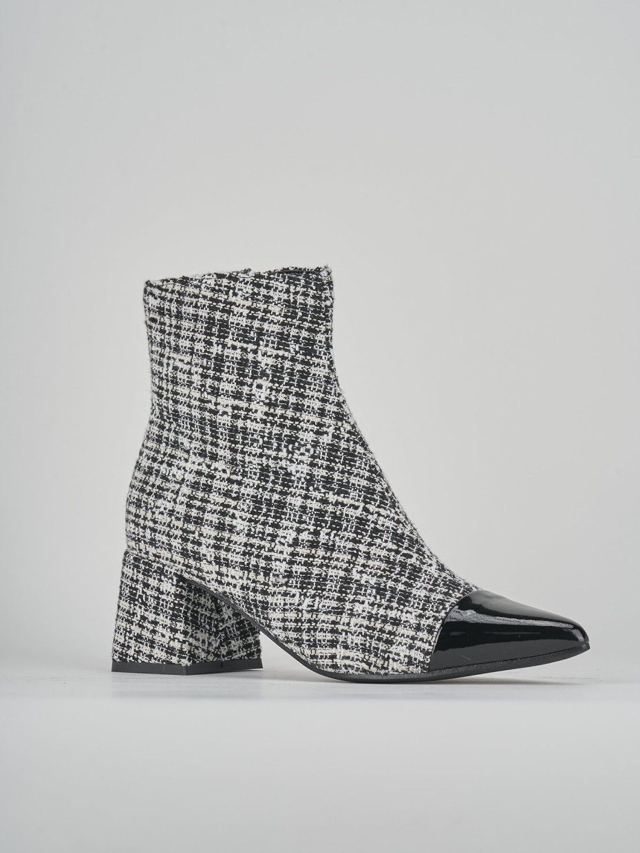Stivaletto bianco clearance e nero