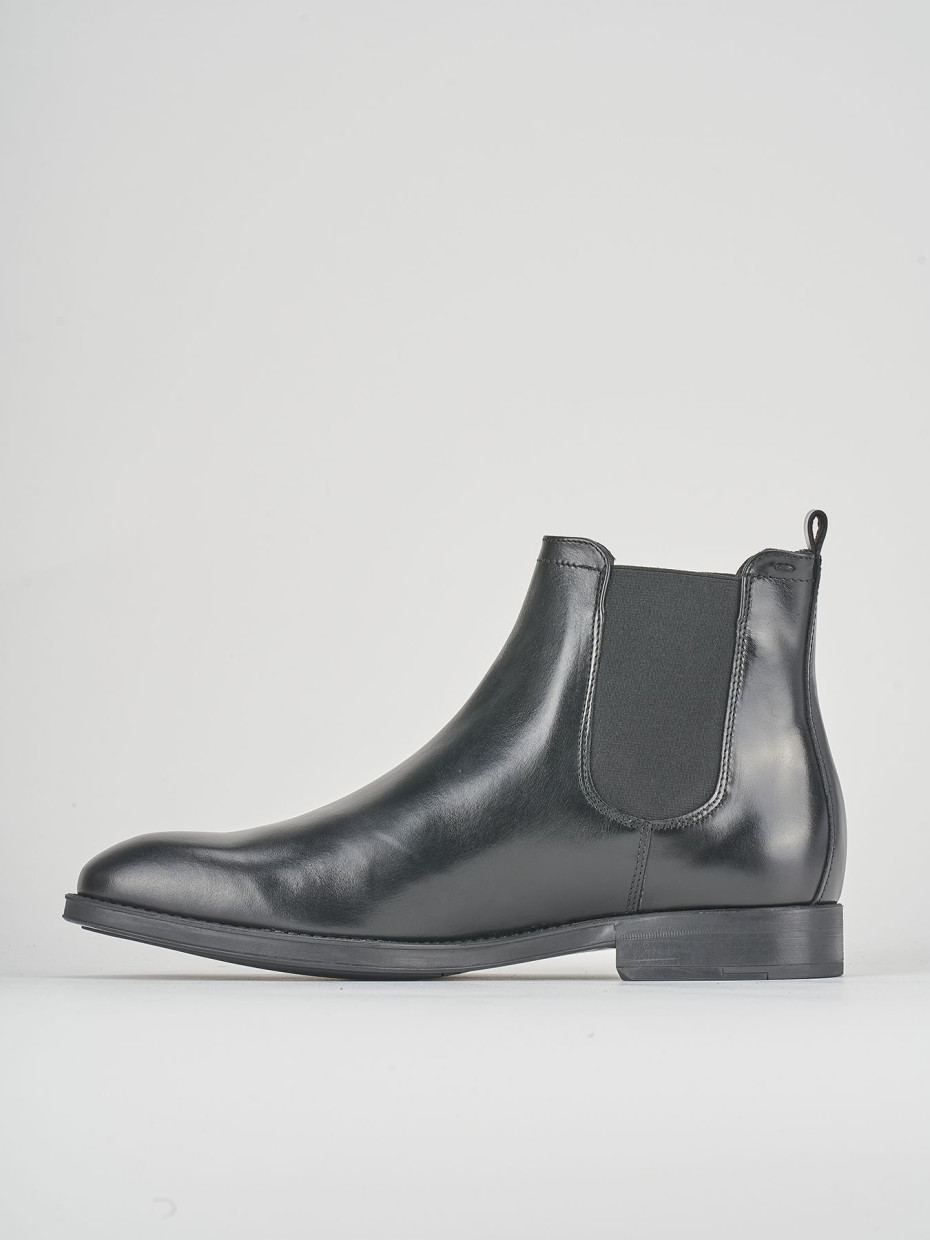 Ankle boots black leather