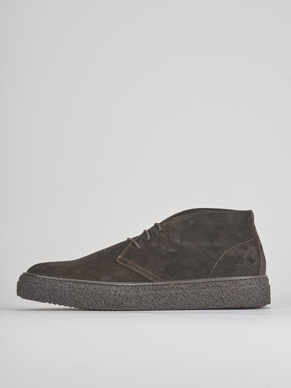 Sneakers dark brown suede