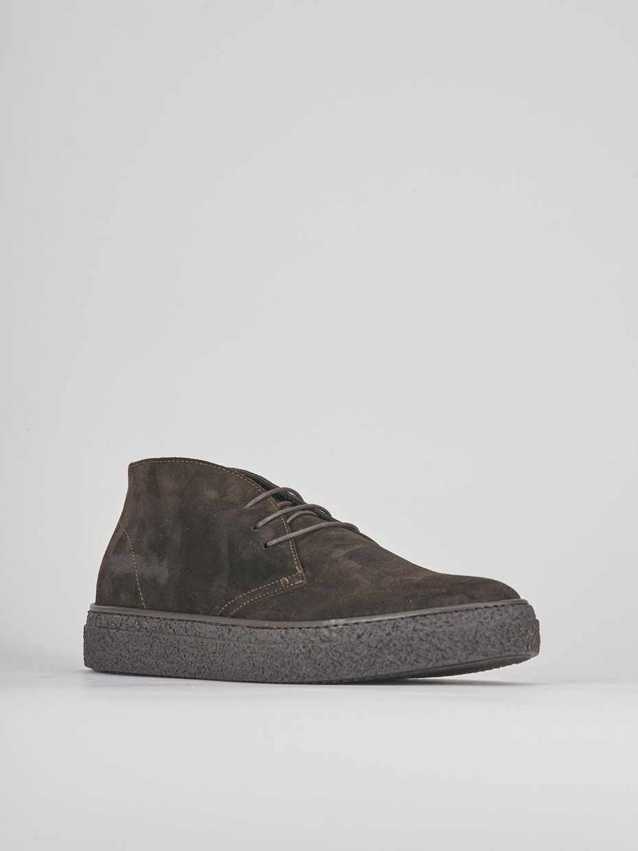 Sneakers dark brown suede