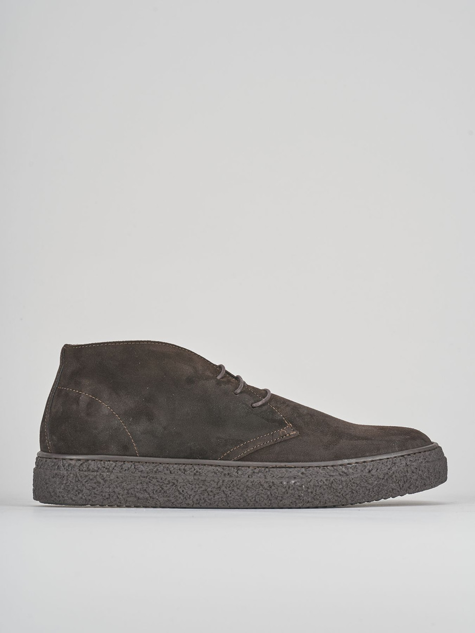 Sneakers dark brown suede