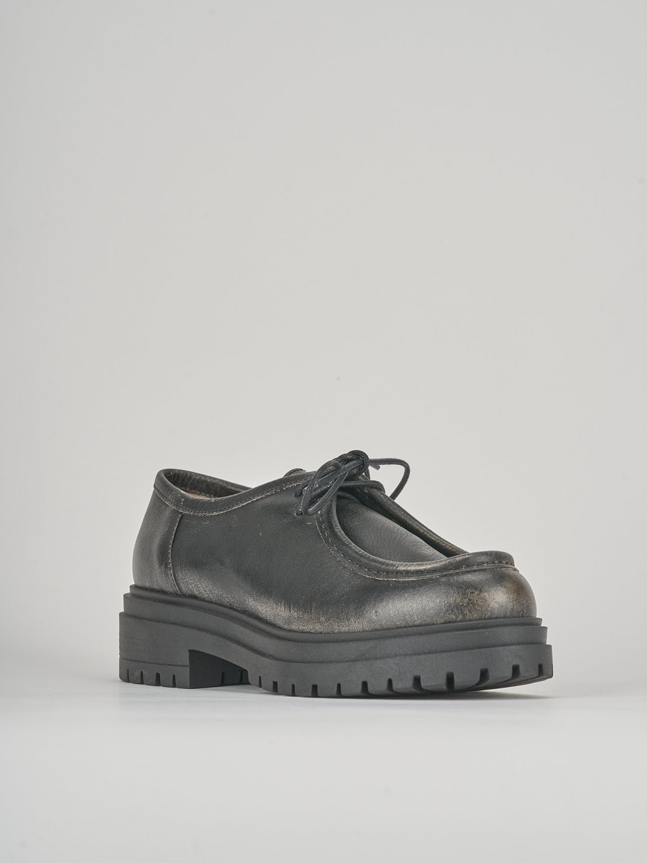 Grey lace up pumps hotsell