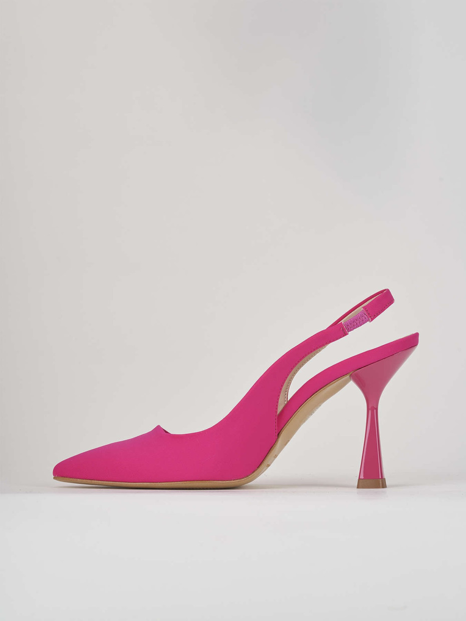 Pumps heel 9 cm pink licra