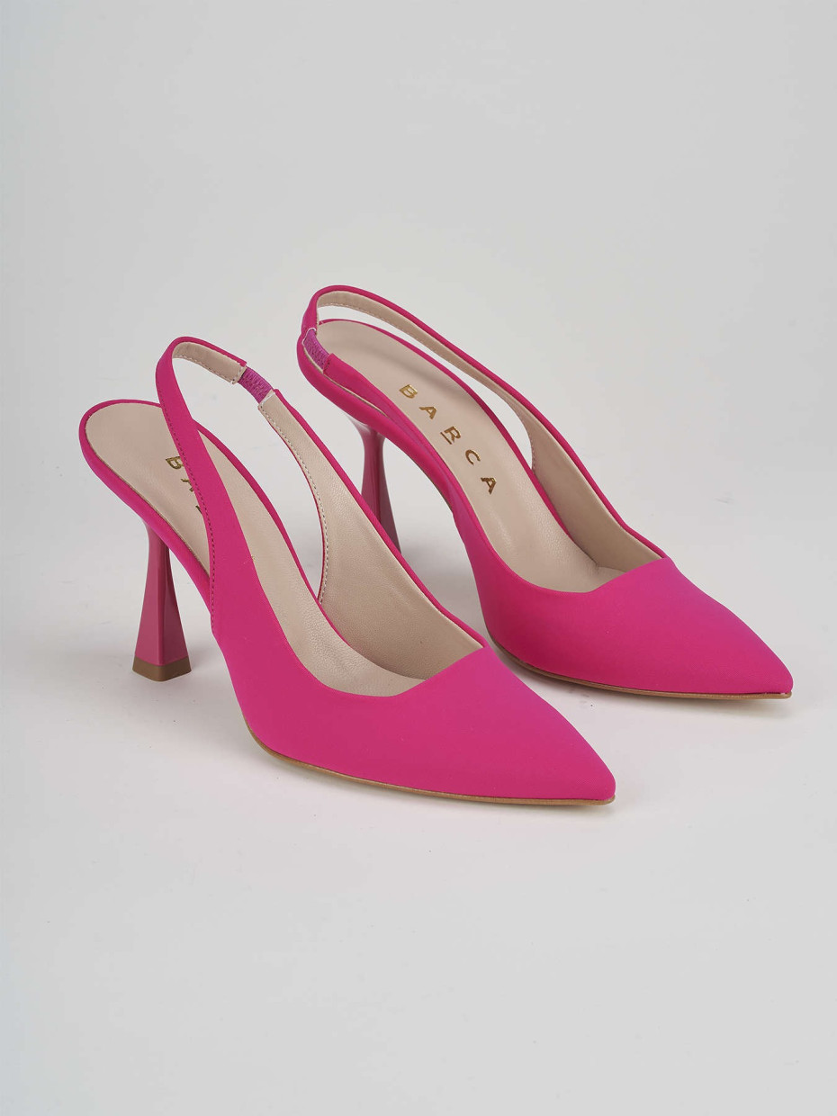 Pumps heel 9 cm pink licra