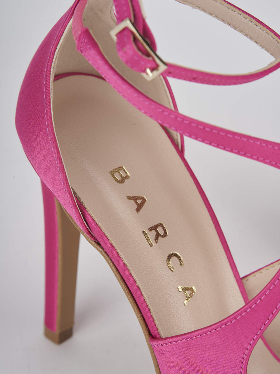 Pink high sandals online