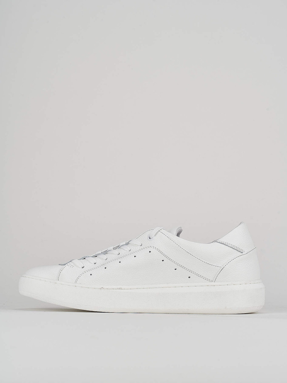 Sneakers pelle bianco