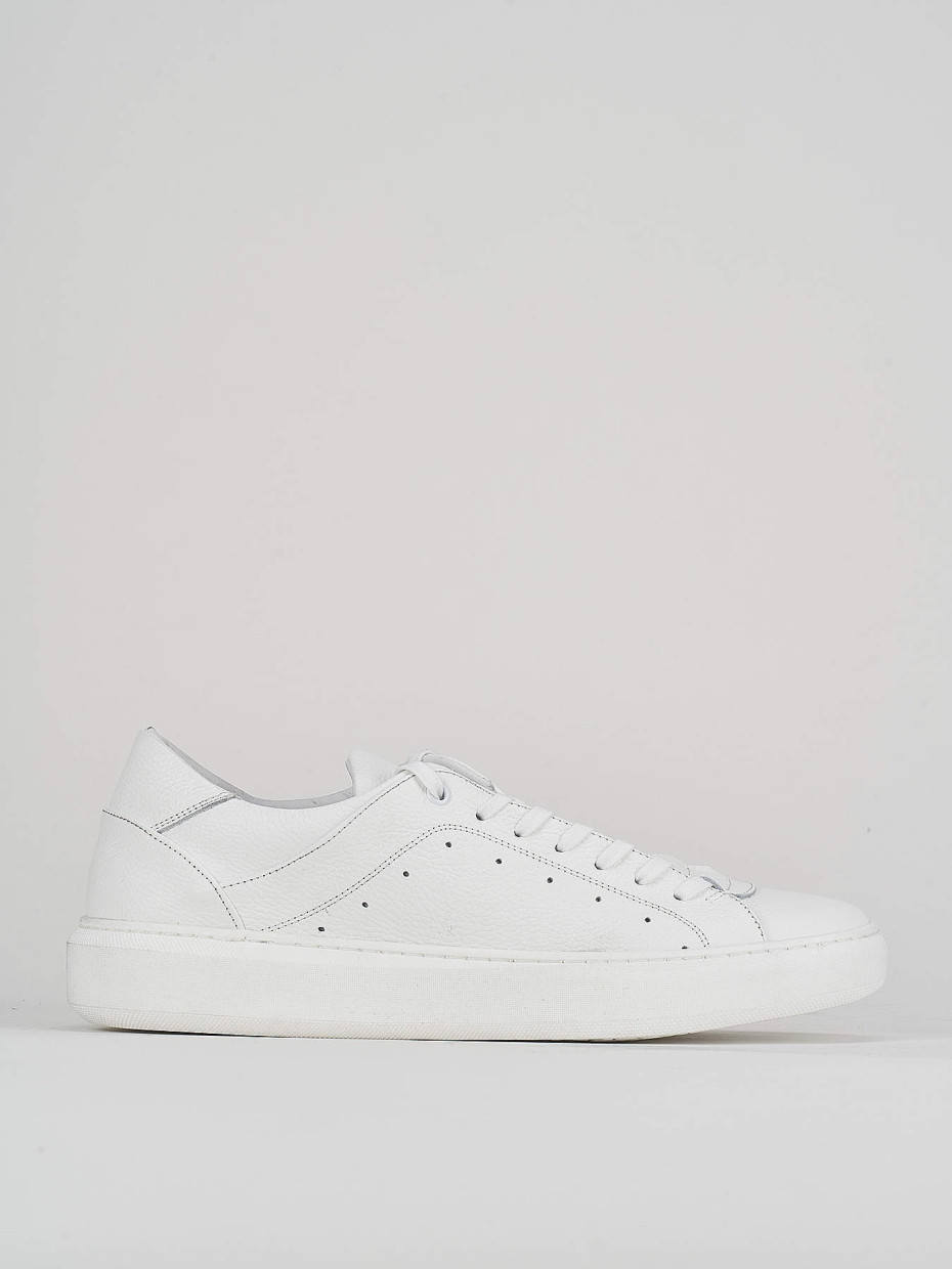 Sneakers pelle bianco