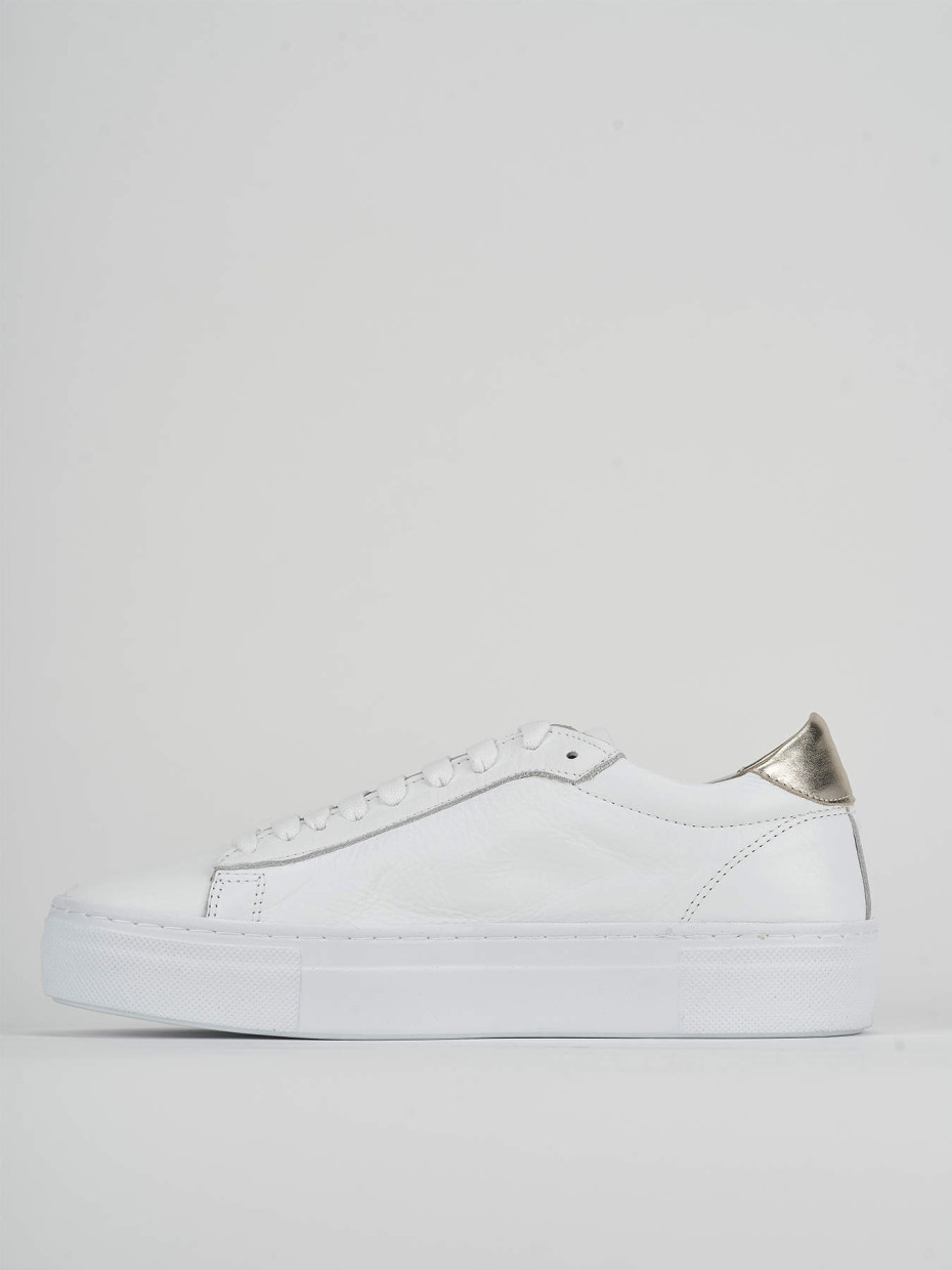 Sneakers pelle bianco