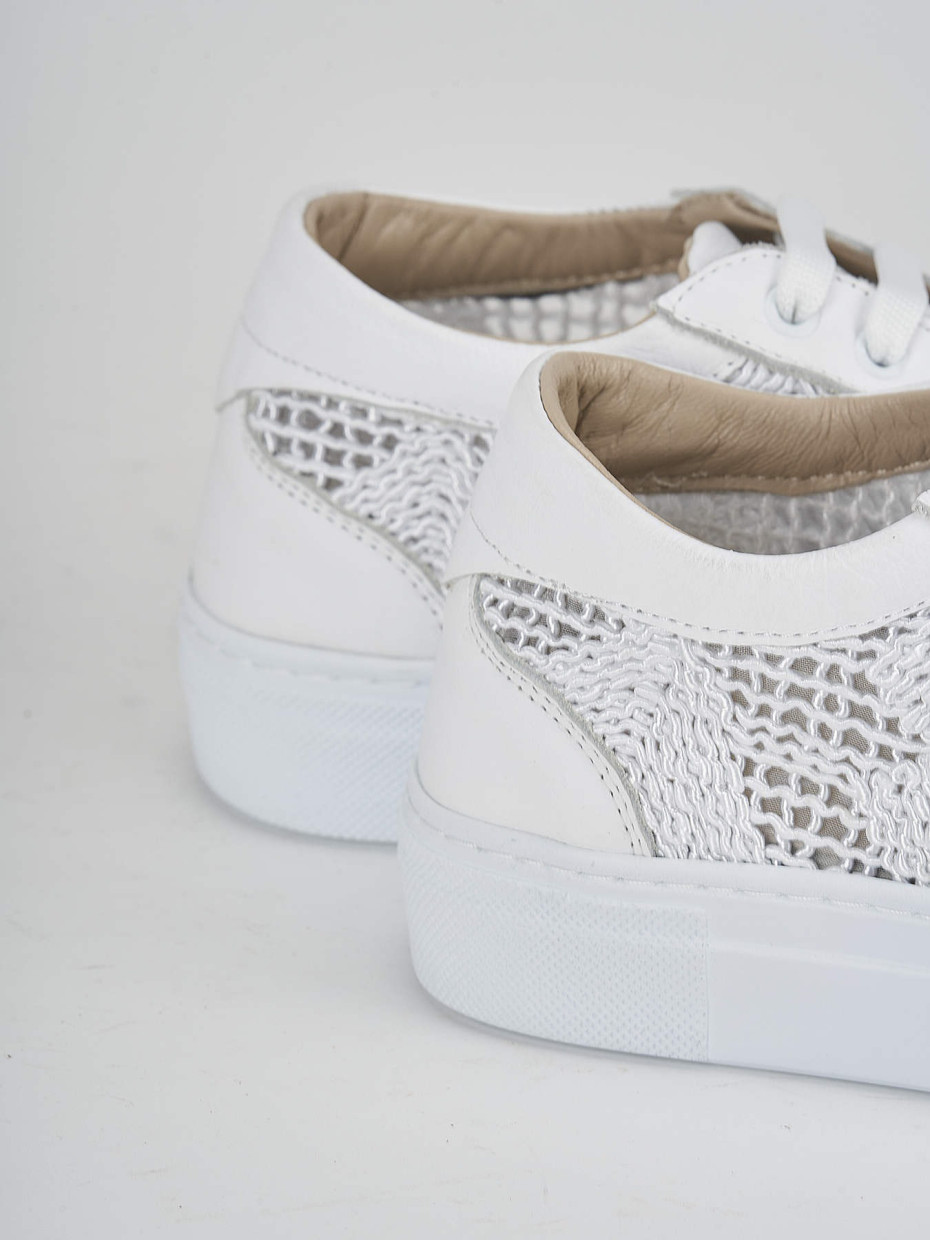 Sneakers pelle bianco