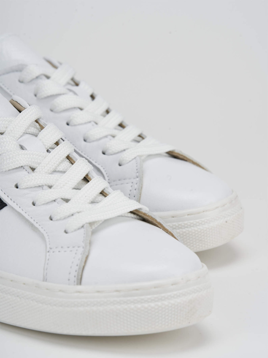 Sneakers pelle bianco