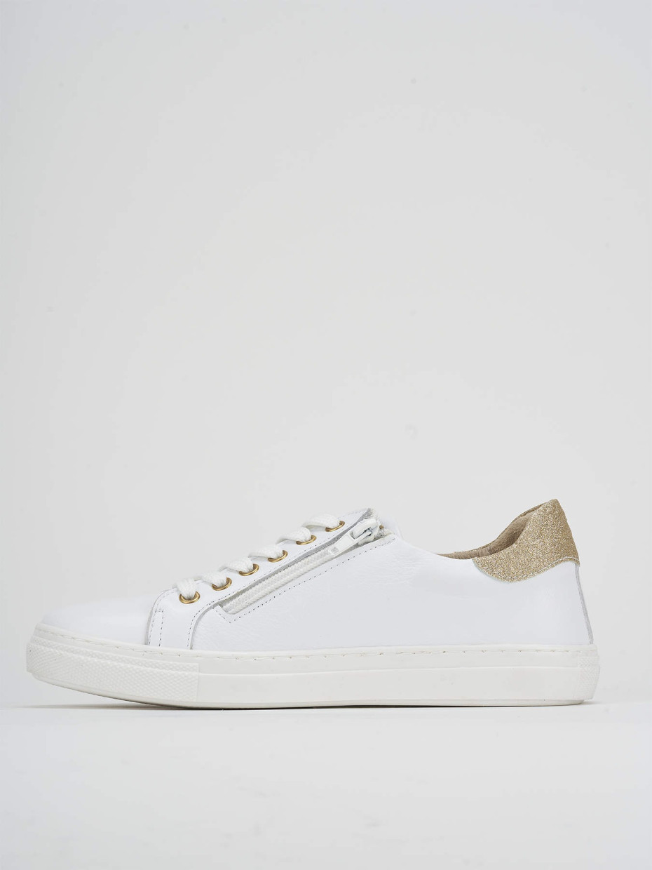 Sneakers white leather