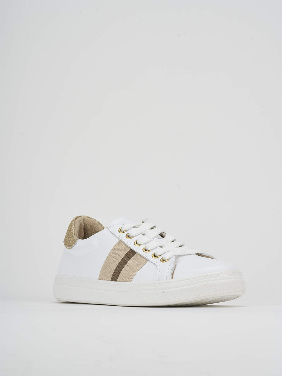 Sneakers white leather