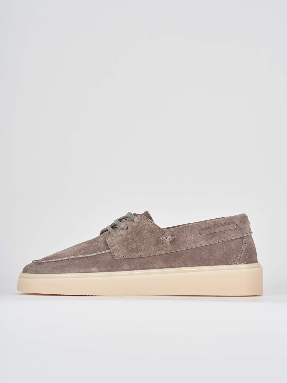 Sneakers dark brown suede