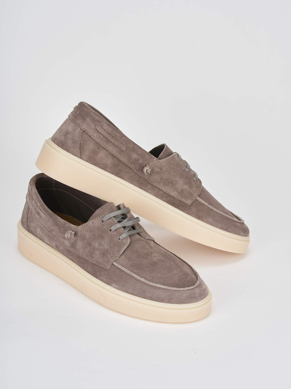 Sneakers dark brown suede