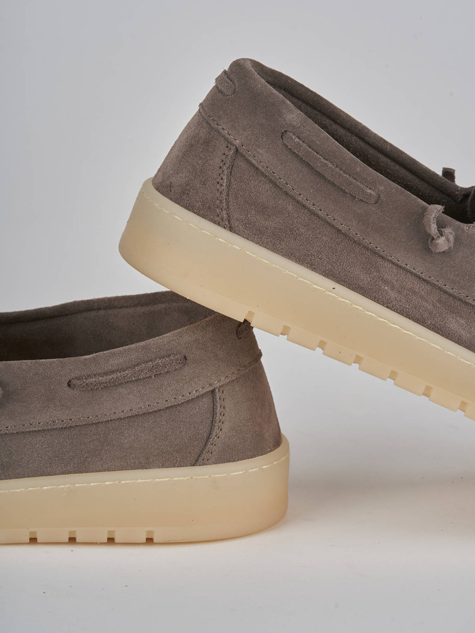 Sneakers dark brown suede