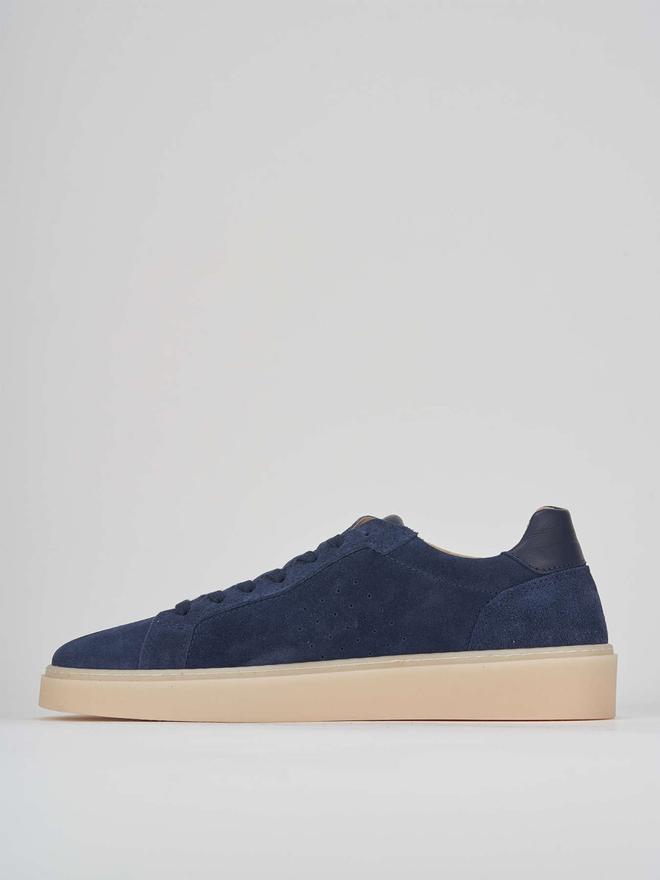 Sneakers blu suede