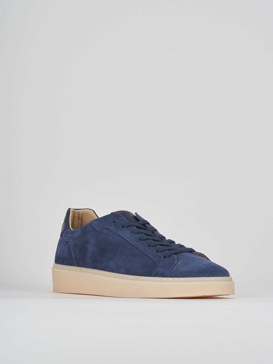 Sneakers blu suede