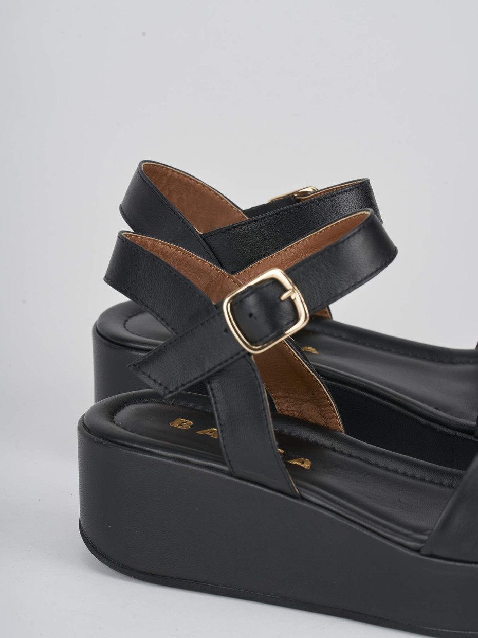 Sandali zeppa unica clearance