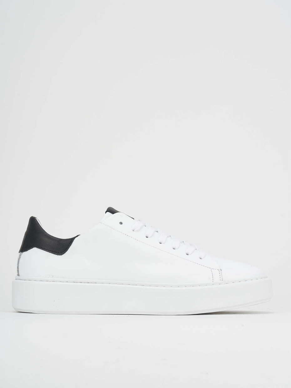 Sneakers pelle bianco