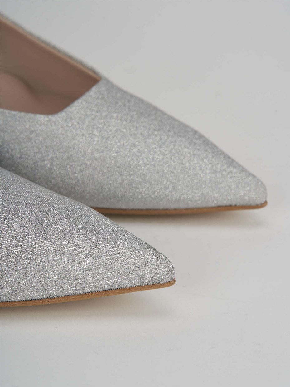 Decoltè argento outlet glitter