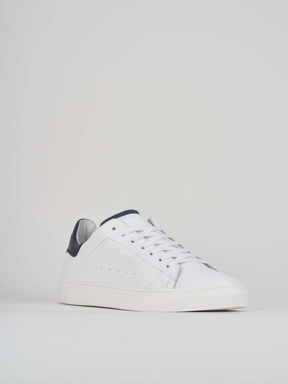 Sneakers bianco pelle