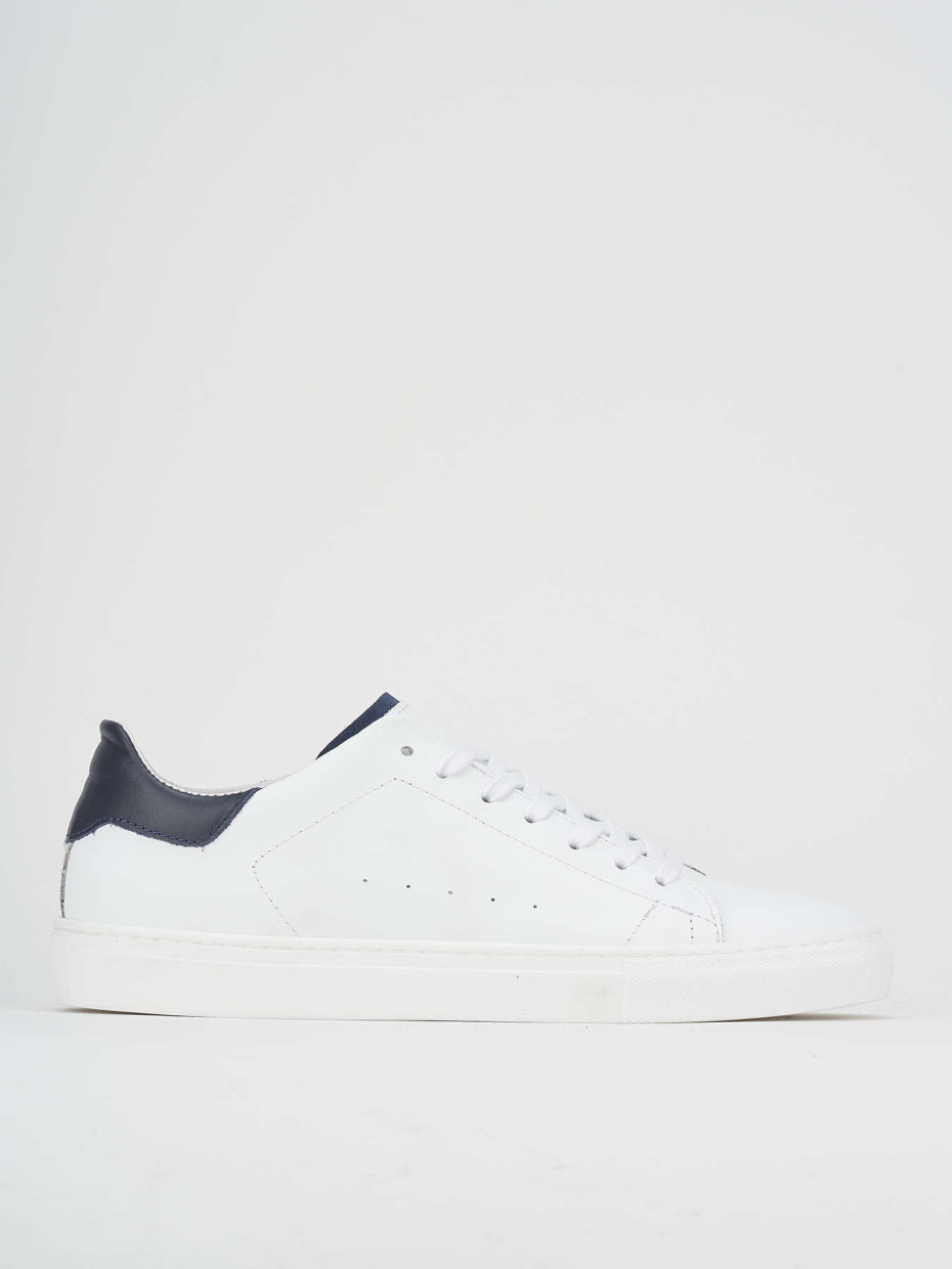 Sneakers bianco pelle