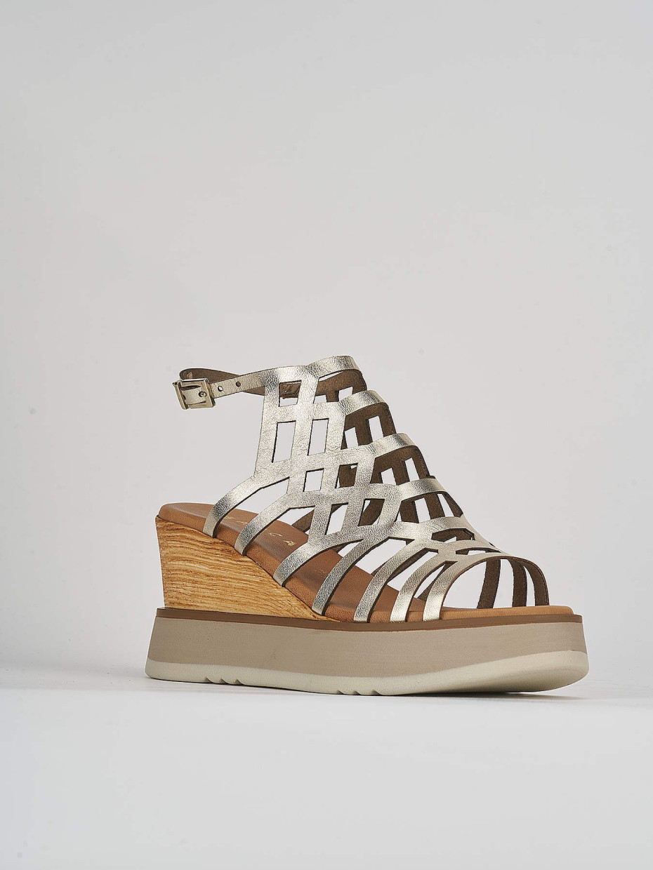 Sandali zeppa on sale 7 cm