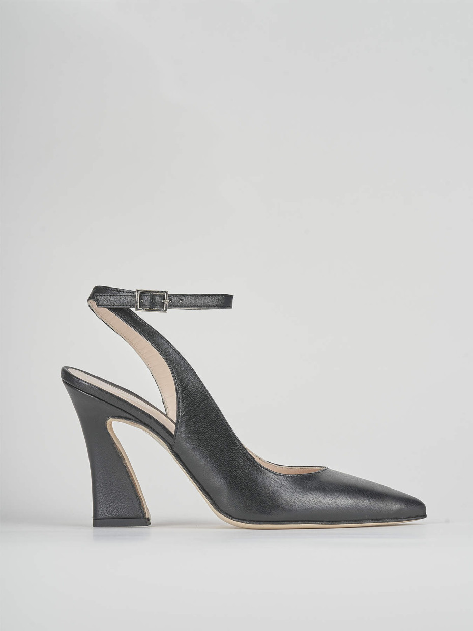 Pumps heel 10 cm black leather