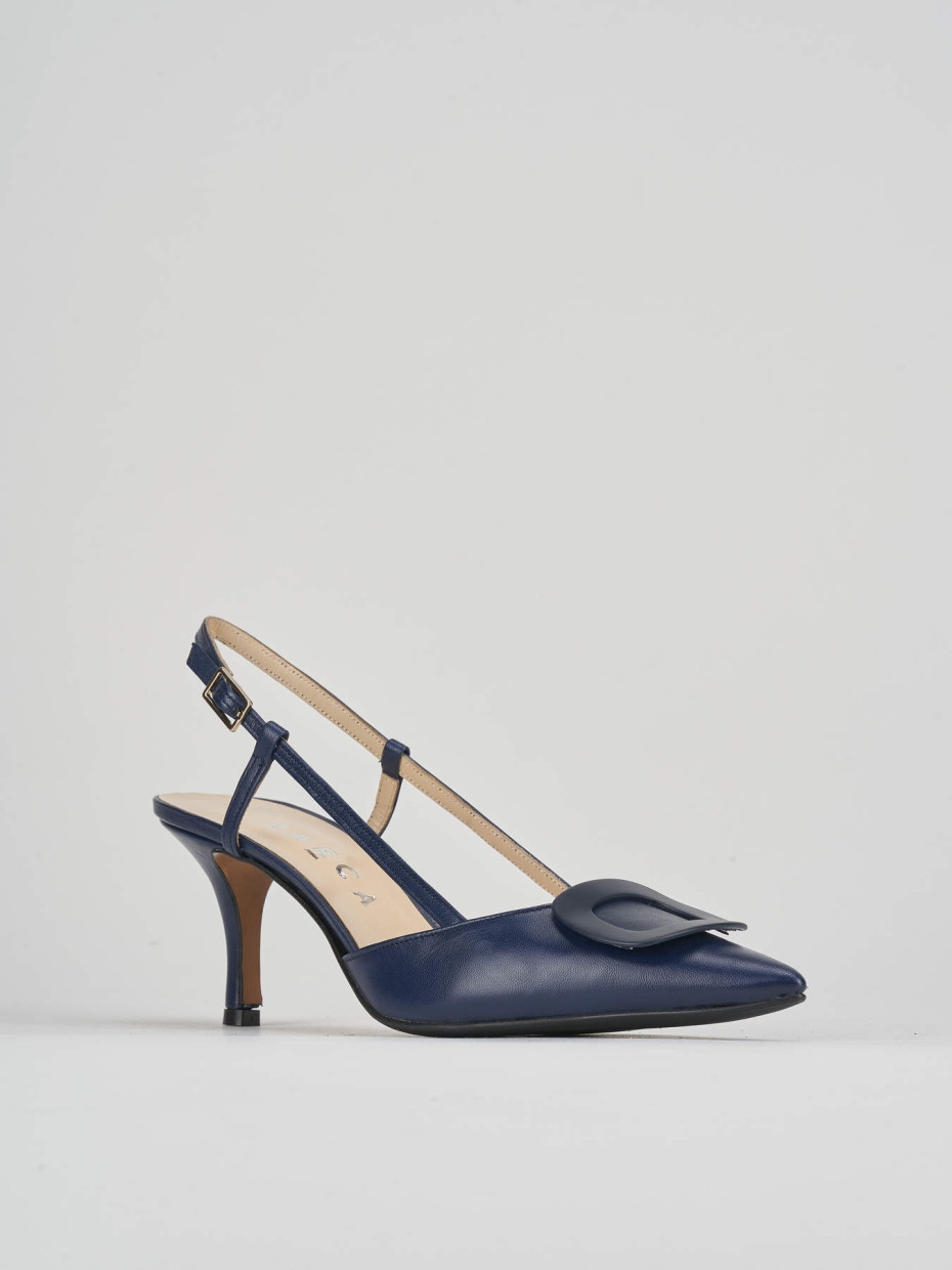 Decolte blu tacco basso online