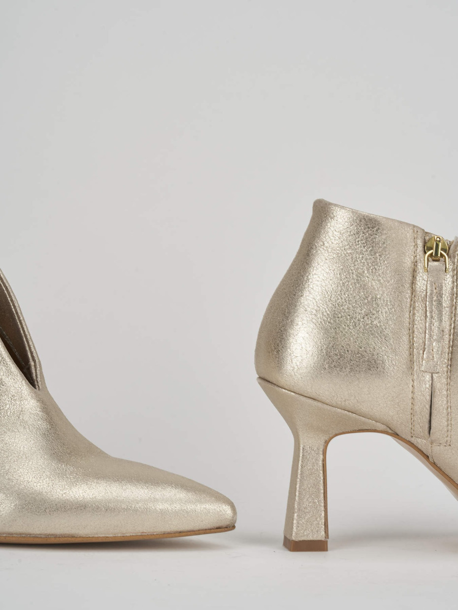 Gold kitten outlet heel boots