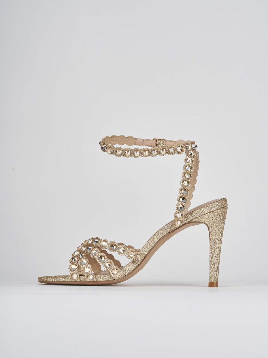 Sandali sale glitter oro