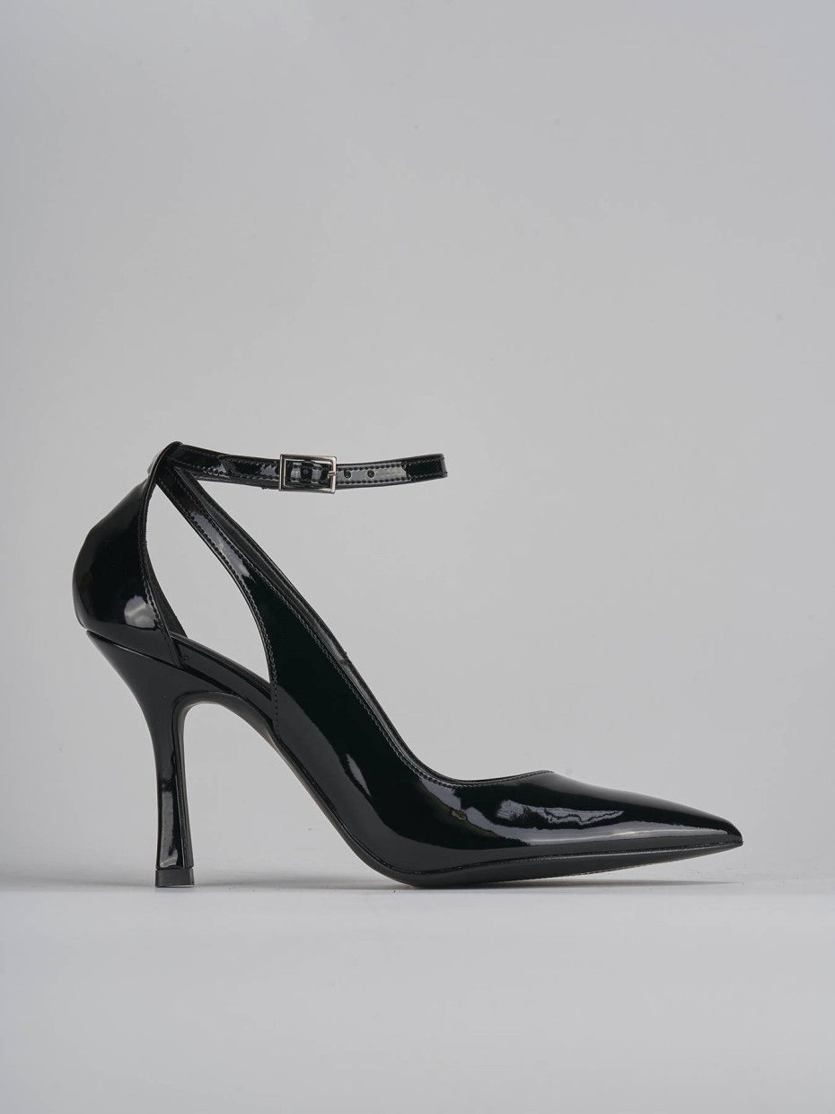 Pumps heel 9 cm black patent