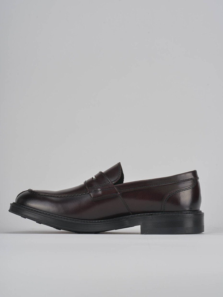 Loafers bordeaux leather