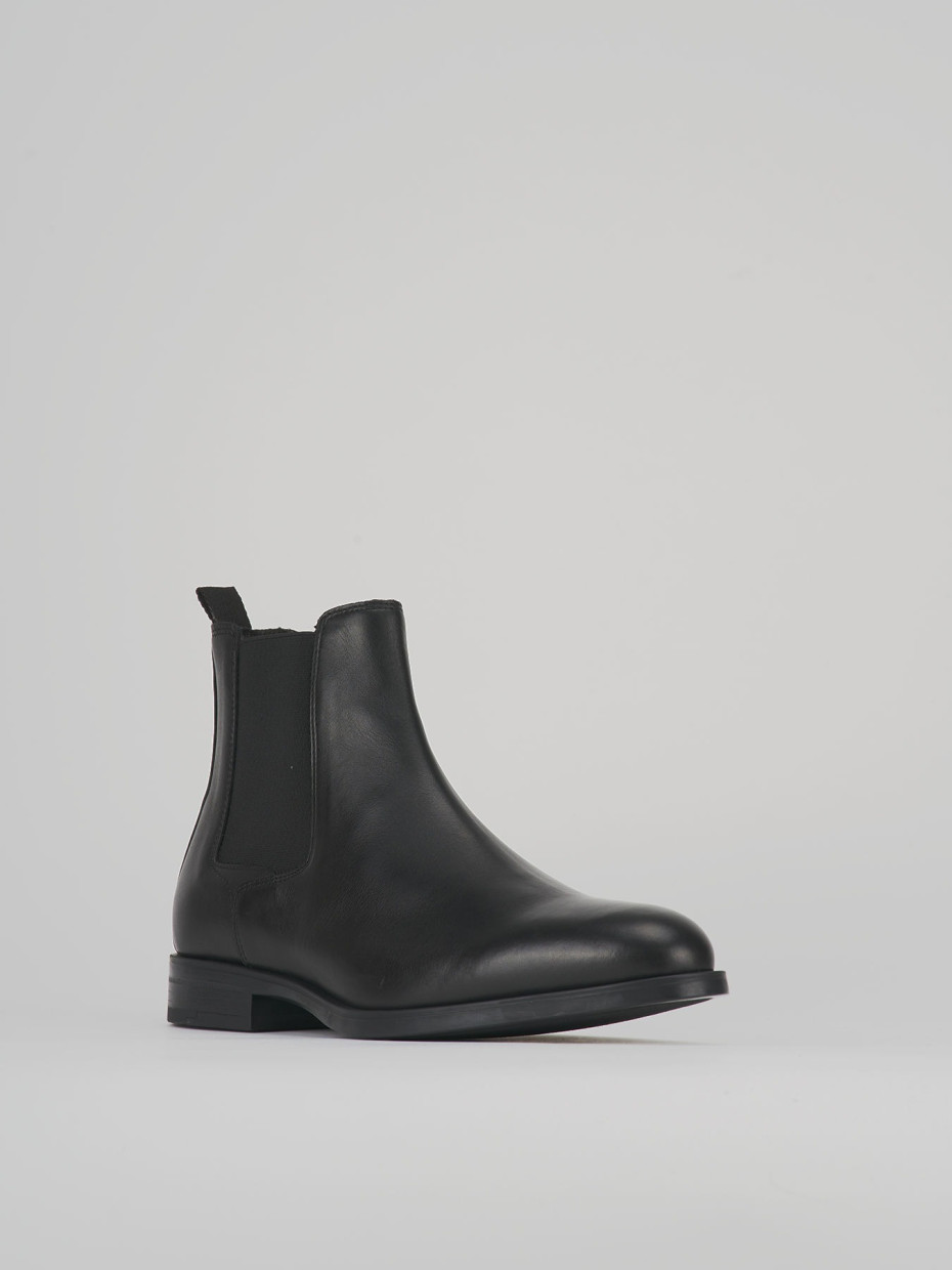 Ankle boots black leather