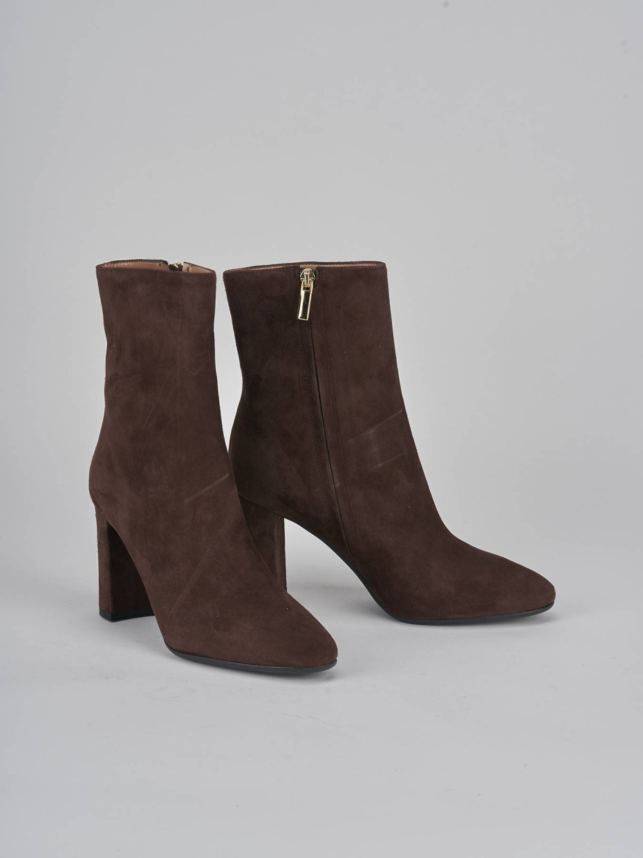 Suede ankle heels best sale
