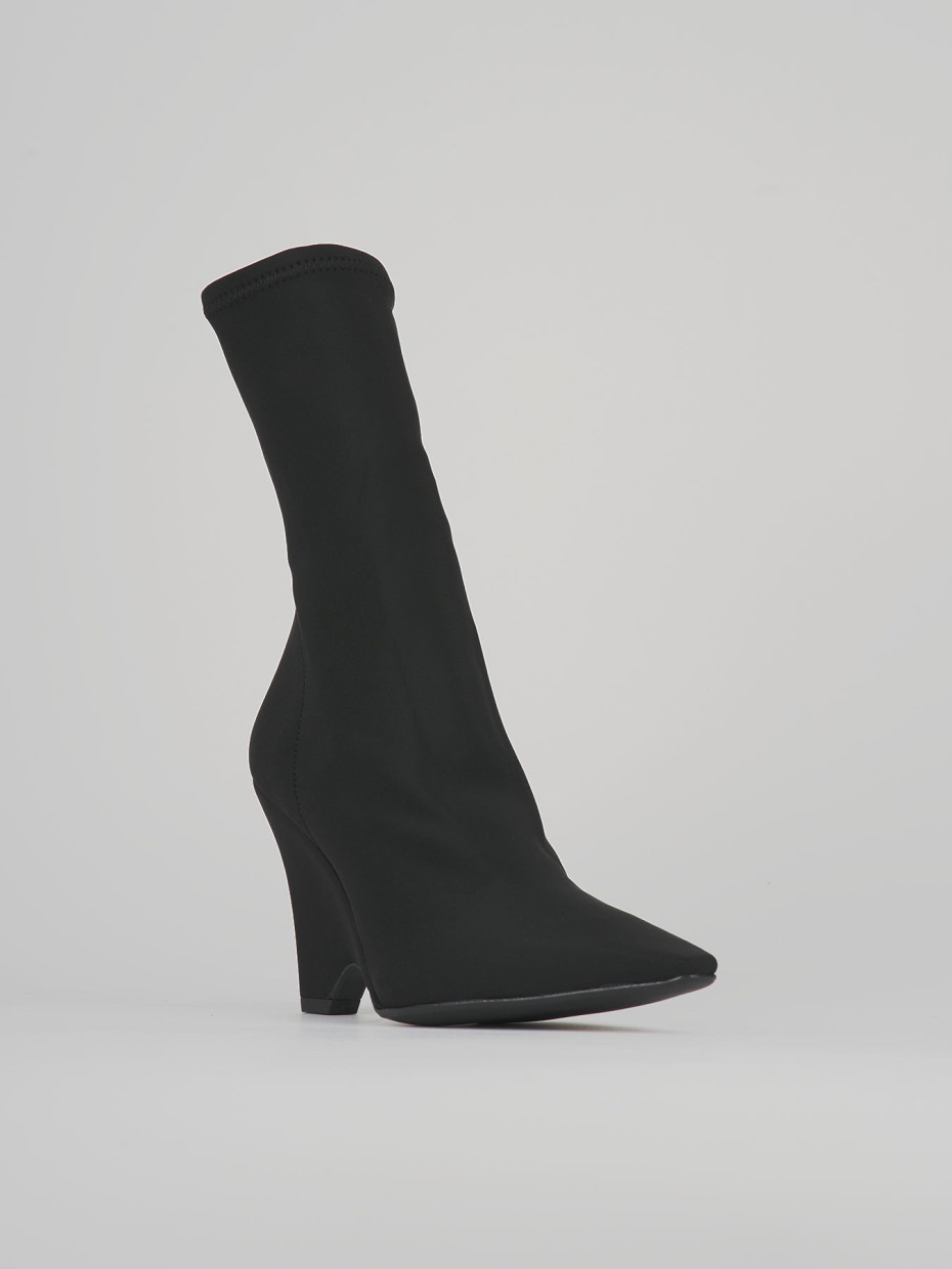 Buy Zara Women's Stretch Fabric High Heel Ankle Boots 7148/201 (37 EU | 6.5  US | 4 UK) Online at desertcartINDIA
