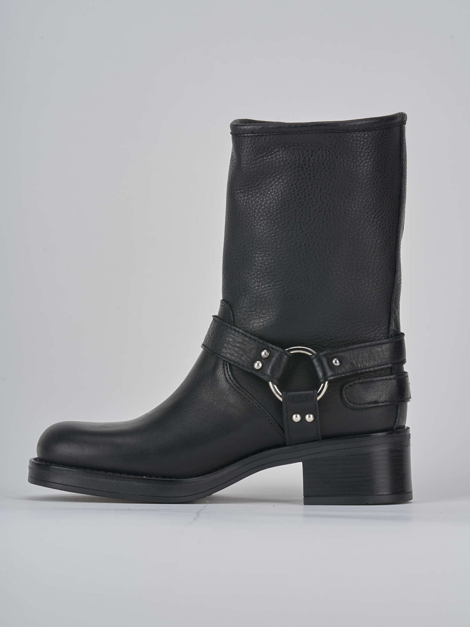 Stivaletto online biker nero