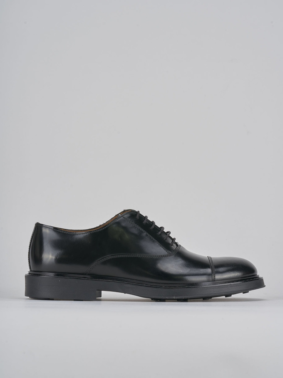 Stringate pelle nero Barca Stores