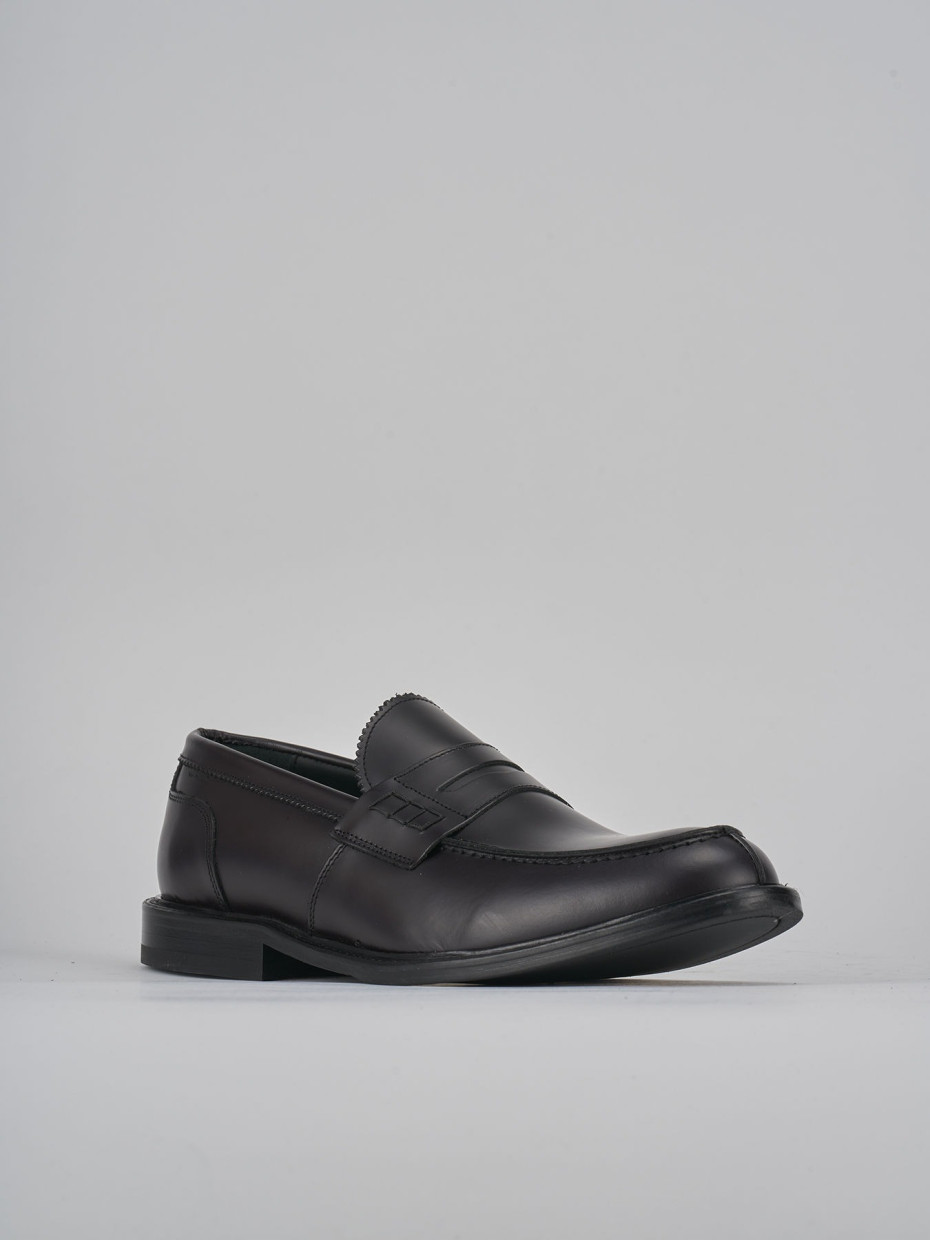 Loafers bordeaux leather