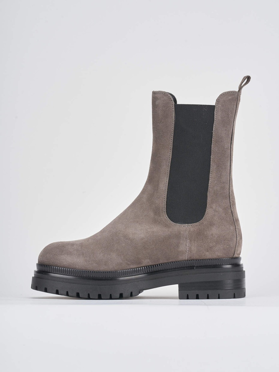 Grey low cut boots shop
