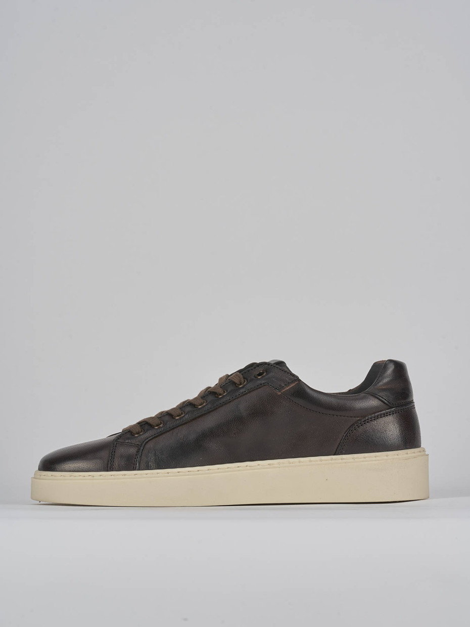 Clean 9 sneaker black leather top