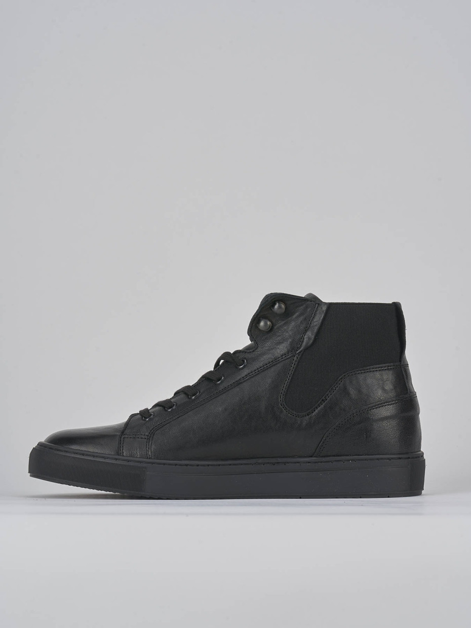 Sneakers pelle nero