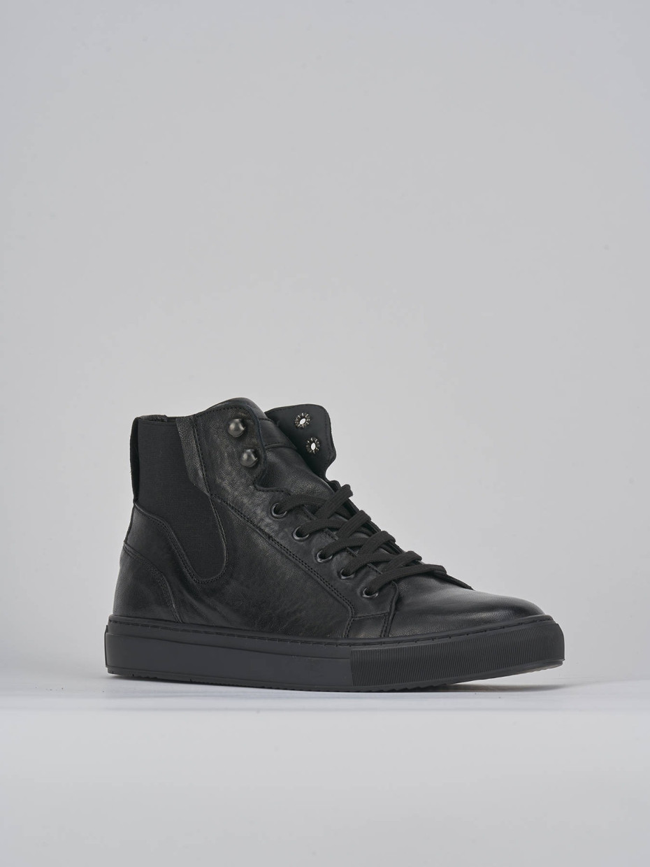 Sneakers pelle nero