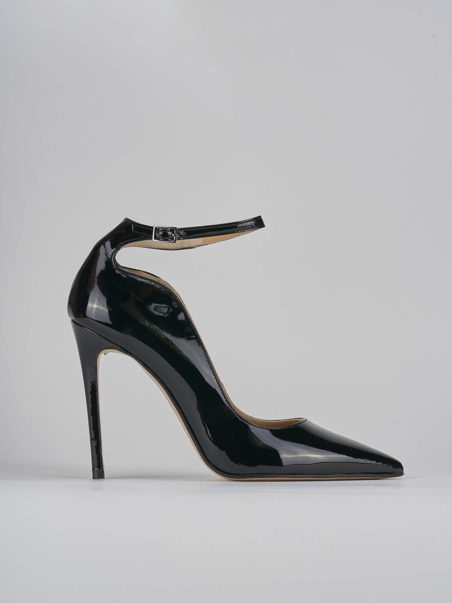 Pumps heel 11 cm black patent