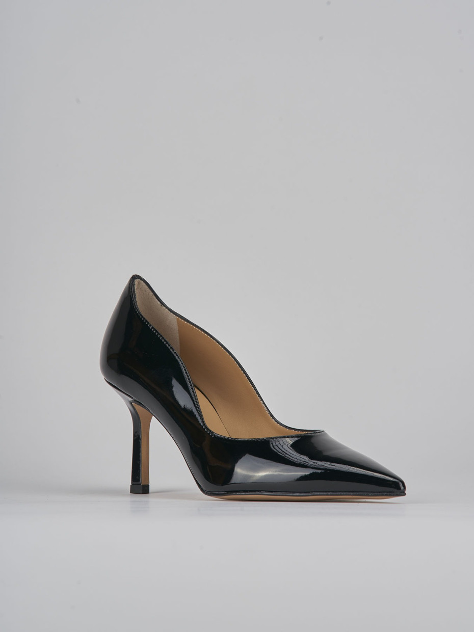 D collet tacco 8cm vernice nero Barca Stores